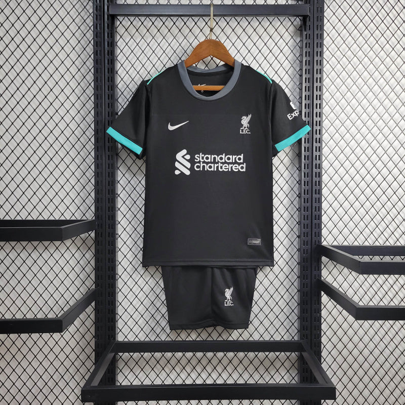 Conjunto 2 Infantil Oficial do Liverpool 24/25 - Kids