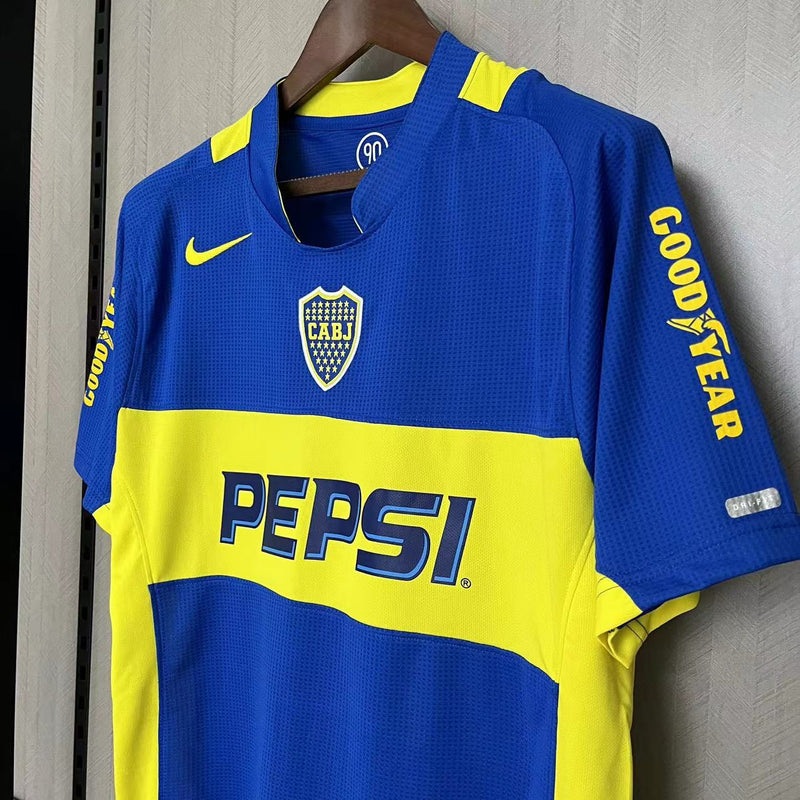 Camisa Retrô do Boca Juniors 2004/2005 - Versão Retrô