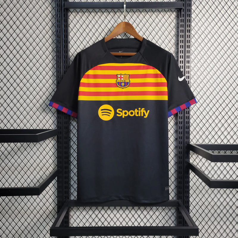 Camisa Oficial do Barcelona 23/24 - Treino