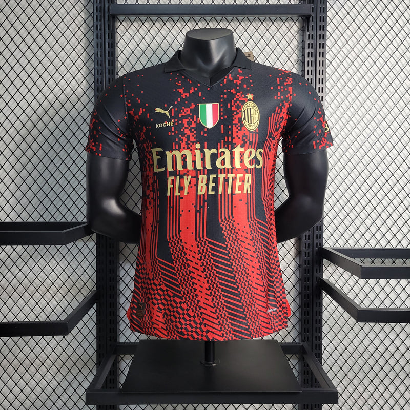 Camisa Oficial do Milan 23/24 Versão Jogador - Edição Especial