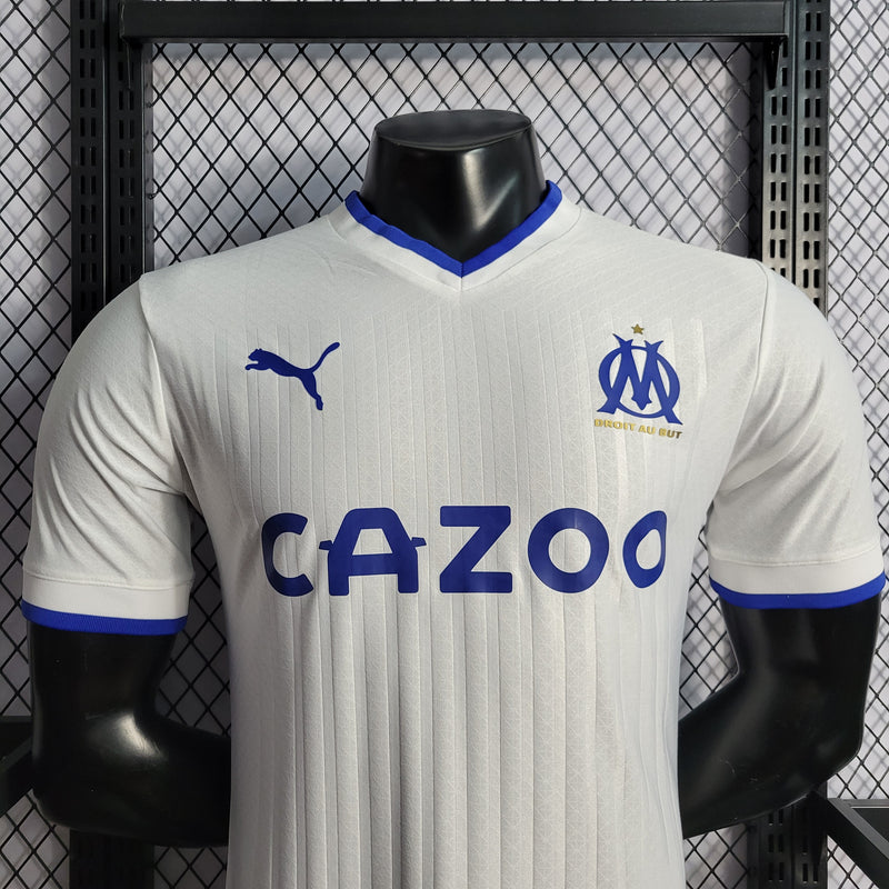 Camisa Oficial do Olympique de Marseille 22/23 - Versão Jogador