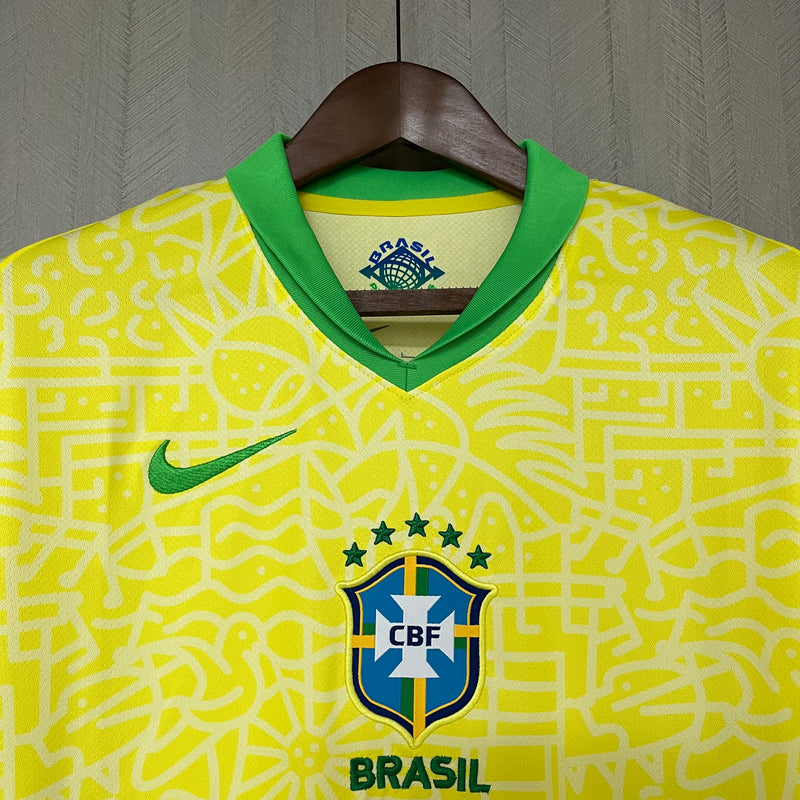 Camisa Oficial do Brasil 24/25 - Versão Torcedor