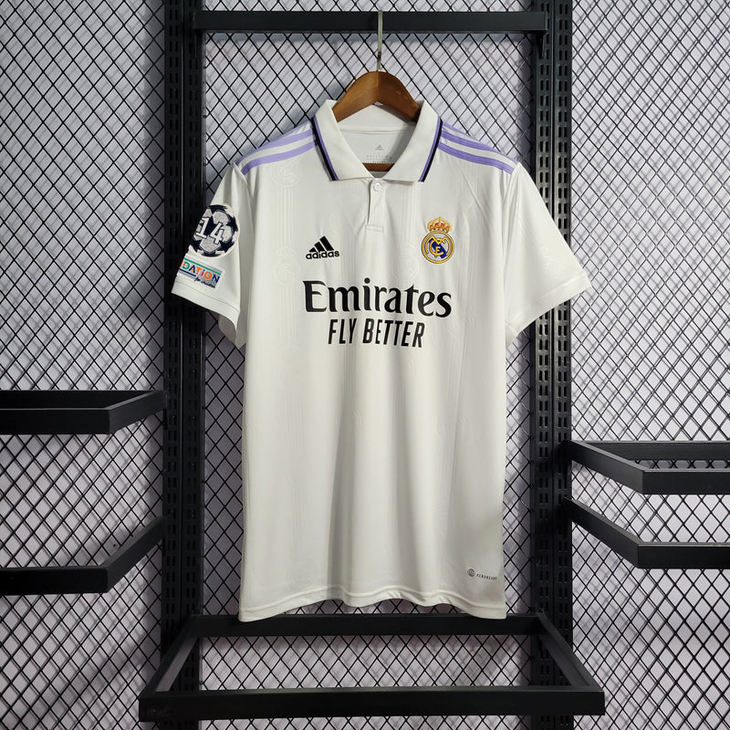 Camisa Oficial do Real Madrid 22/23 - Champions League