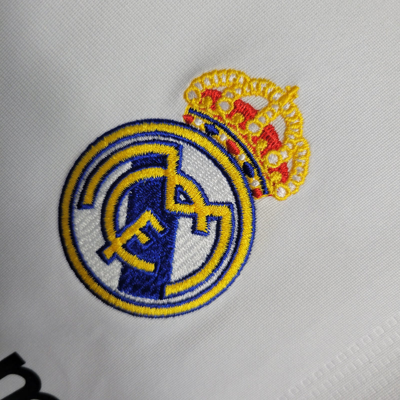 Camisa Retrô do Real Madrid 2009/2010 - Manga Longa