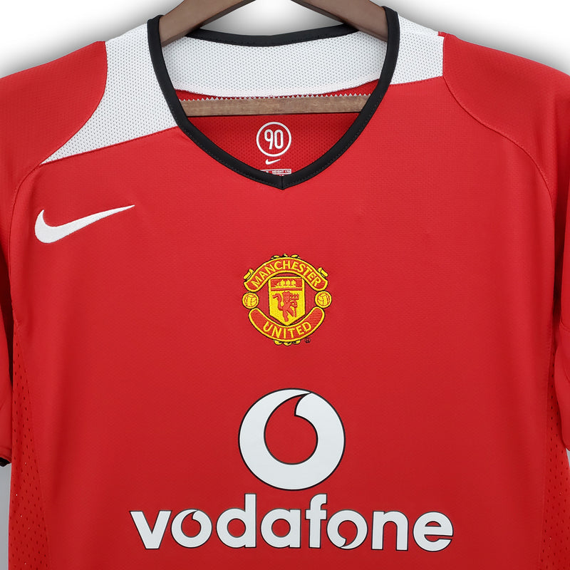 Camisa Retrô do Manchester United 2004/2006