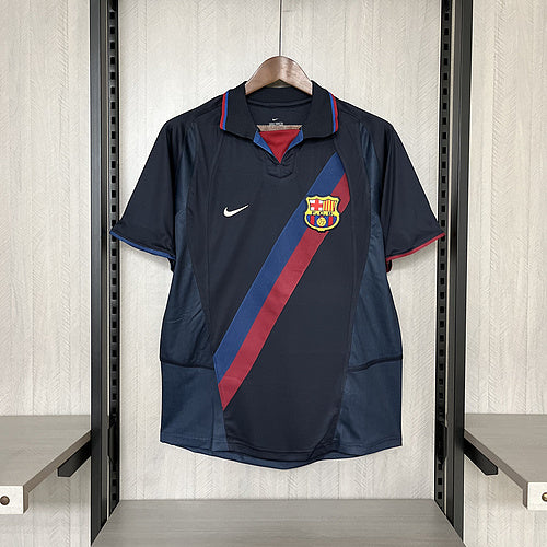 Camisa Retrô do Barcelona 2002/2003 - Versão Retrõ