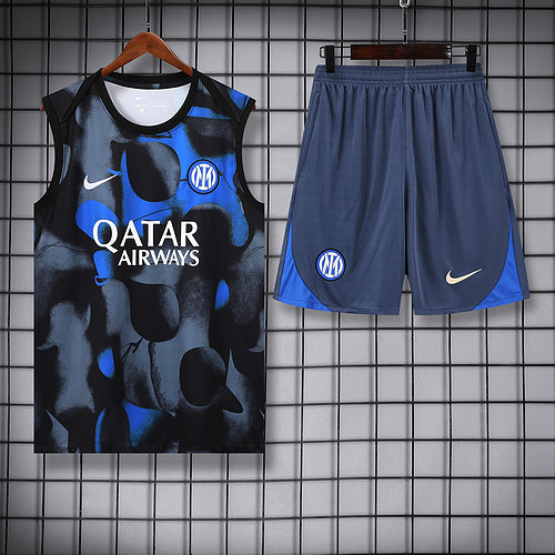 Kit Oficial da Inter de Milão 24/25 - Treino