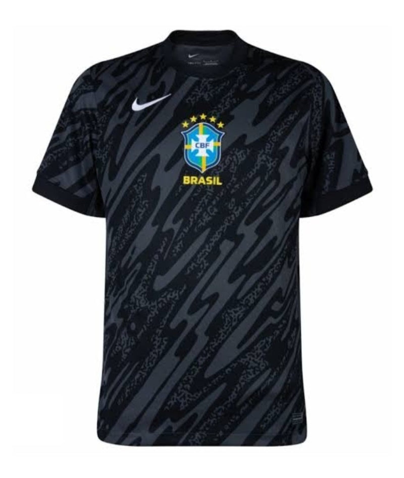 Camisa Oficial do Brasil 24/25 Versão Jogador - Goleiro