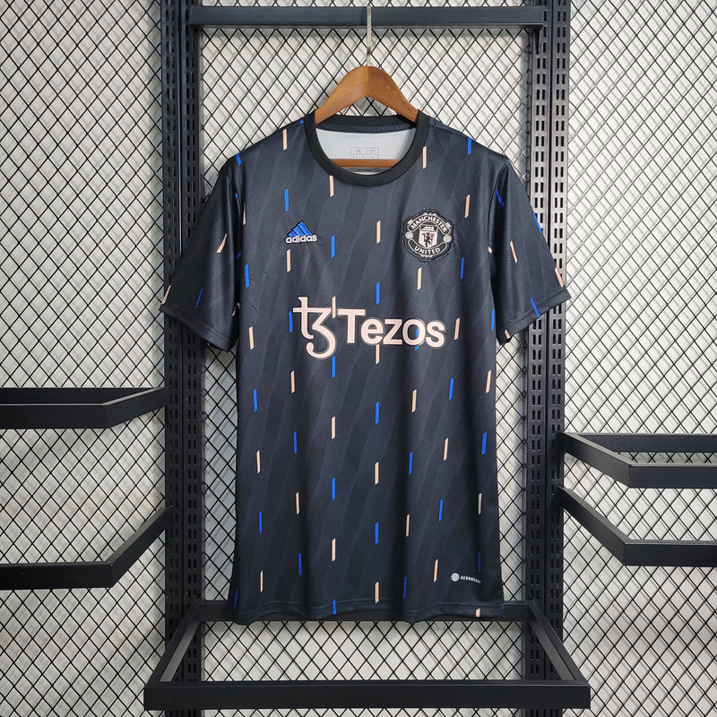 Camisa Oficial do Manchester United 23/24 - Pré Jogo