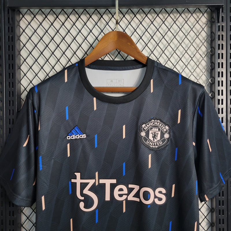 Camisa Oficial do Manchester United 23/24 - Pré Jogo