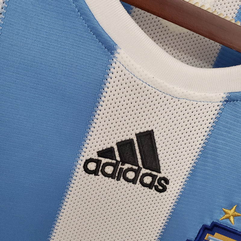 Camisa Retrô da Argentina 2010