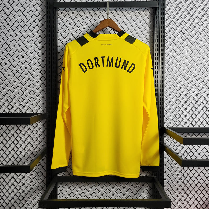 Camisa Oficial do Borussia Dortmound 22/23 - Manga Longa