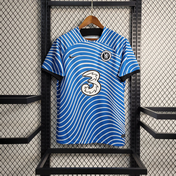 Camisa Oficial do Chelsea 23/24 - Treino