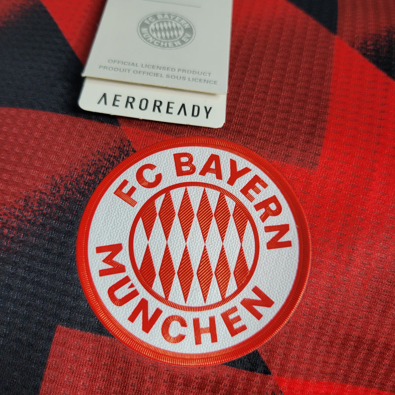 Camisa Oficial do Bayern de Munique 22/23 Versão Jogador - Pré Jogo