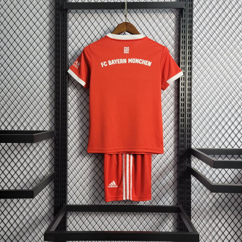 Conjunto Oficial do Bayern de Munique 22/23 - Kids