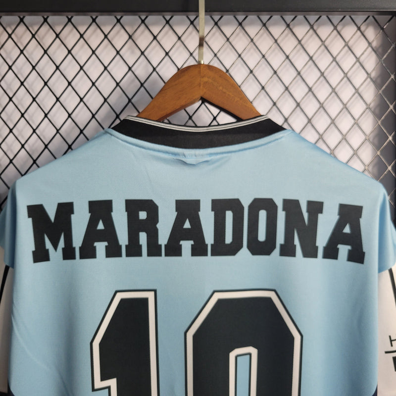 Camisa Retrô da Argentina 2001 - Maradona Despedida