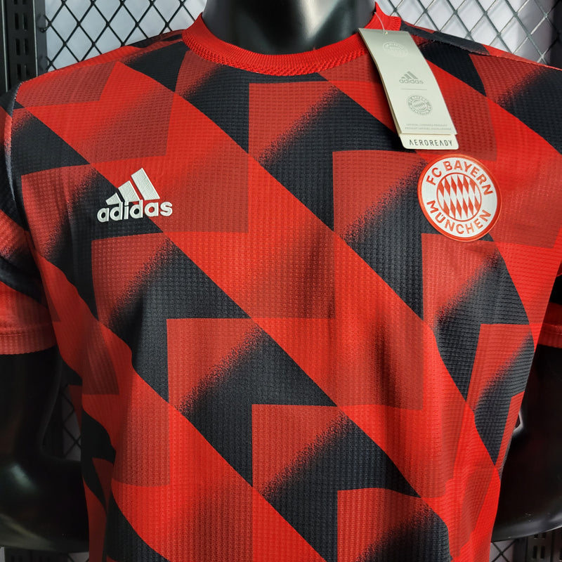 Camisa Oficial do Bayern de Munique 22/23 Versão Jogador - Pré Jogo