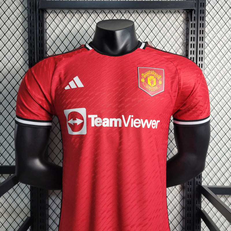 Camisa Oficial do Manchester United 23/24 - Versão Jogador