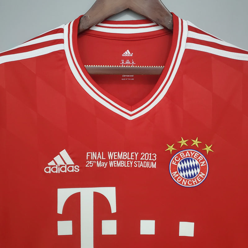 Camisa Retrô do Bayern de Munique 2013/2014 - Manga Longa