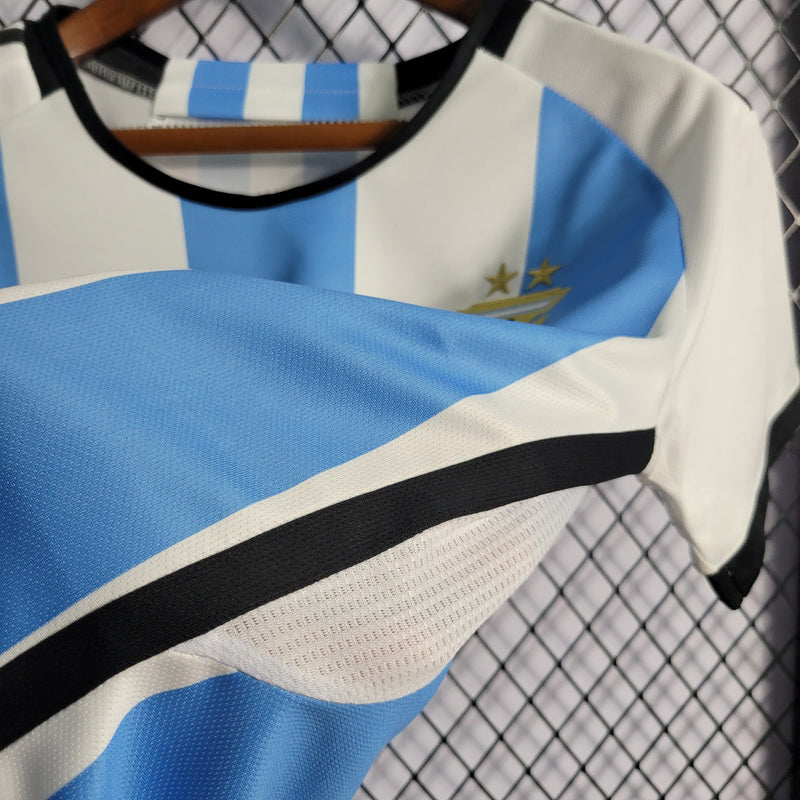 Camisa Feminina Oficial da Argentina 22/23 - Baby Look