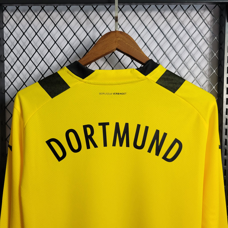 Camisa Oficial do Borussia Dortmound 22/23 - Manga Longa