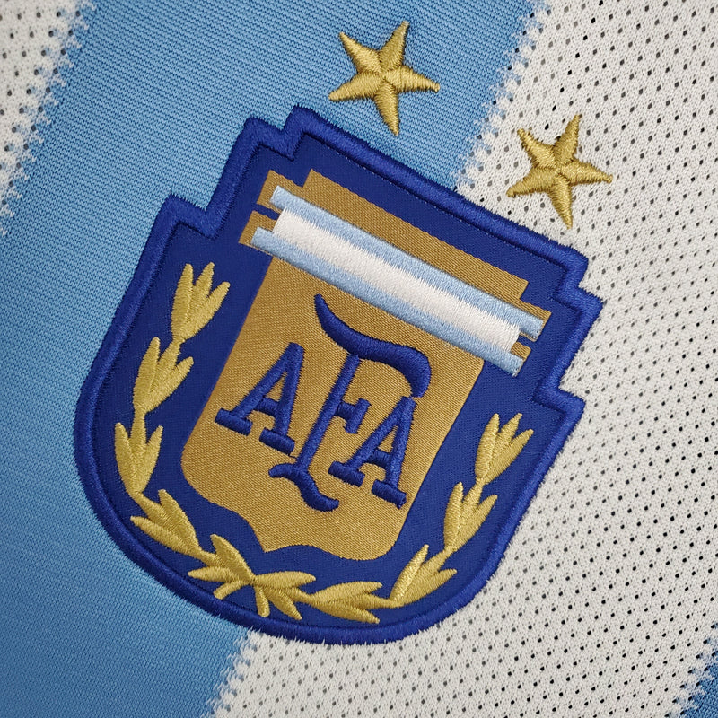 Camisa Retrô da Argentina 2010