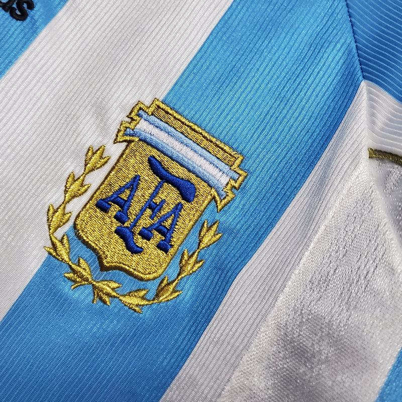 Camisa Retrô da Argentina 1998