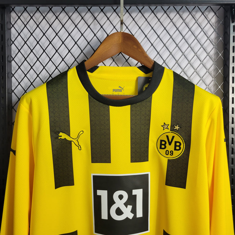 Camisa Oficial do Borussia Dortmound 22/23 - Manga Longa