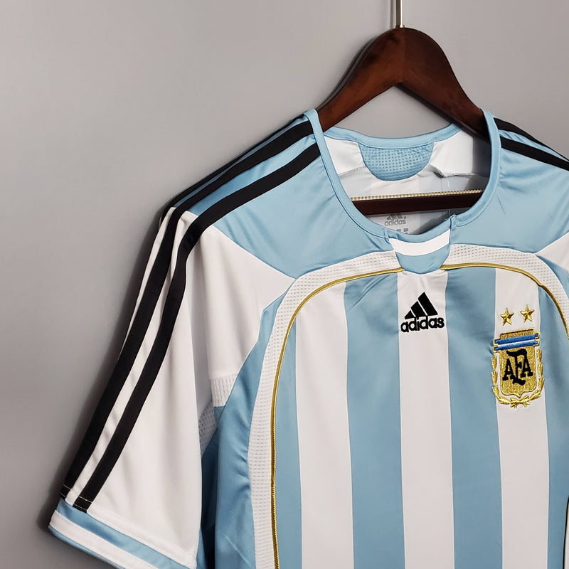 Camisa Retrô da Argentina 2006