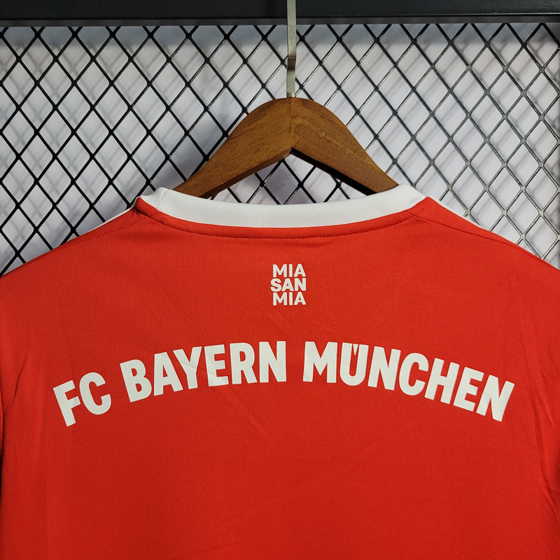 Camisa Oficial do Bayern de Munique 22/23 - Manga Longa