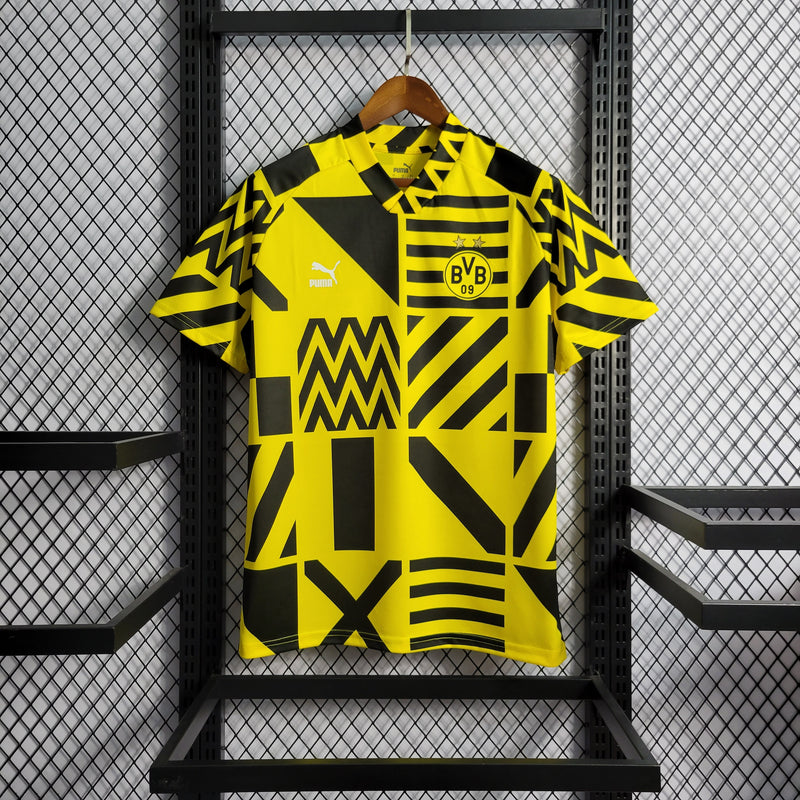 Camisa Oficial do Borussia Dortmound 22/23 - Pré Jogo