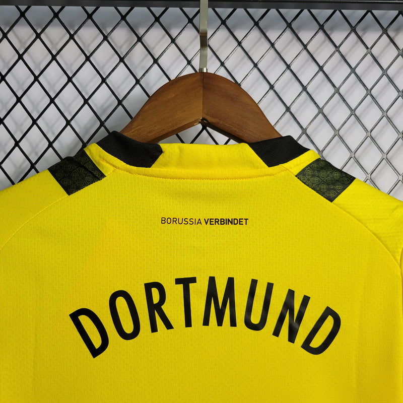 Conjunto Infantil Oficial do Borussia Dortmound 22/23 - Kids