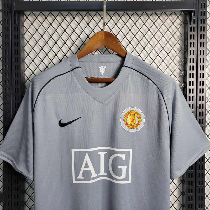 Camisa Retrô do Manchester United 2007/2008 - Goleiro