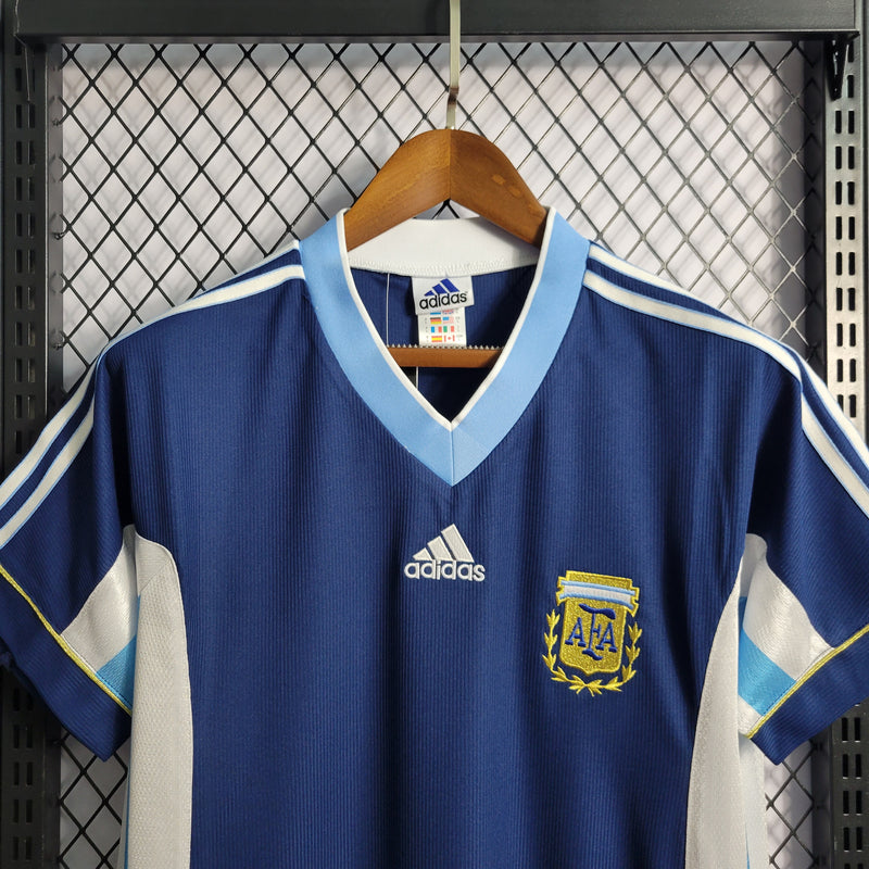 Camisa Retrô da Argentina 1998