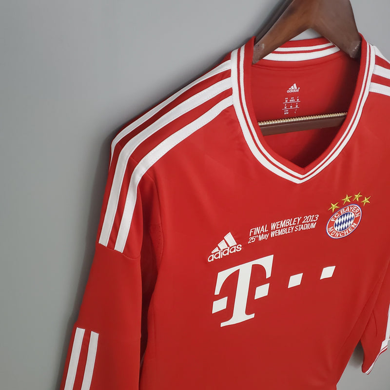 Camisa Retrô do Bayern de Munique 2013/2014 - Manga Longa