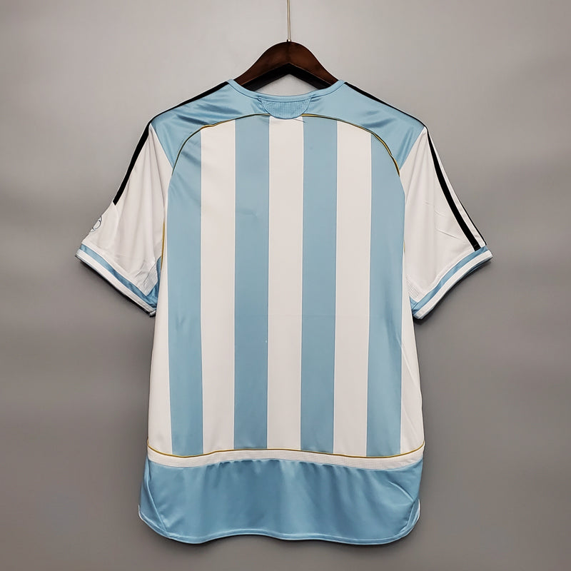 Camisa Retrô da Argentina 2006