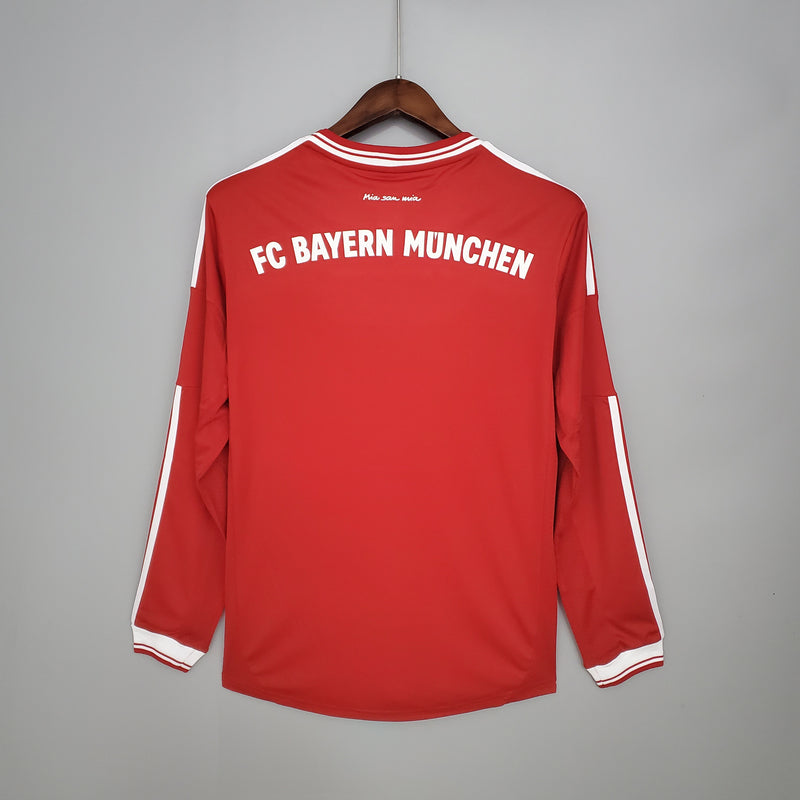 Camisa Retrô do Bayern de Munique 2013/2014 - Manga Longa